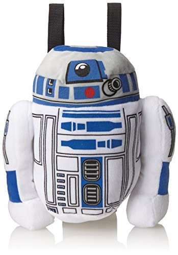 Accessory Innovations Big Boys' Star Wars R2D2 Plush Backpack, Multi, One Size