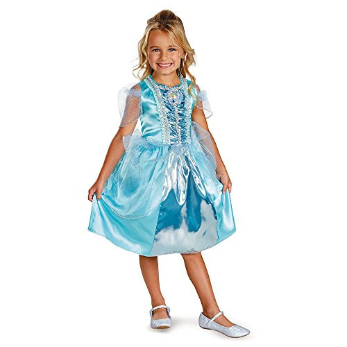 Disney Cinderella Sparkle Classic Girls Costume, 4-6X