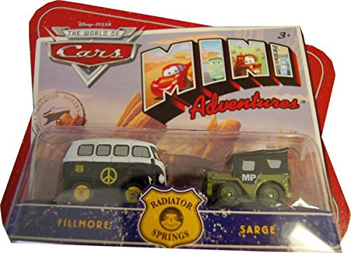 DISNEY CARS Mini Radiator Sprin - Fillmore & Sarge DISNEY CARS Mini Radiator Sprin - Fillmore & Sarge