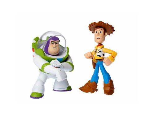 Disney / Pixar Toy Story 3 Action Links Mini Figure Buddy 2Pack Buzz Lightyear Walking Woody