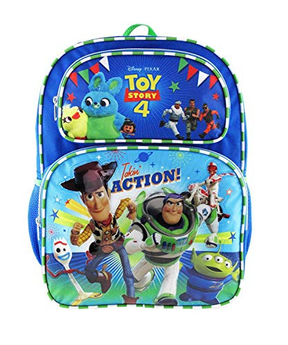 Disney Toy Story 4 Kids Backpack 16" Large Bag- Taking Action-17091
