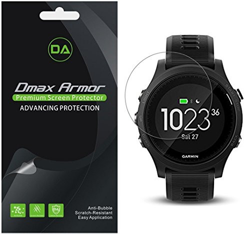 [6-Pack] Dmax Armor for Garmin Forerunner 935 Anti-Glare & Anti-Fingerprint (Matte) Screen Protector