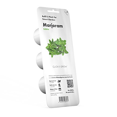 Click & Grow Smart Garden Refill Capsules | Marjoram 3-pack