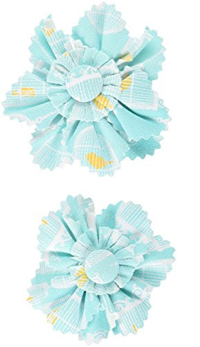 Prima 920876 Donna Downey Canvas Screenprinted Flowers, Blue