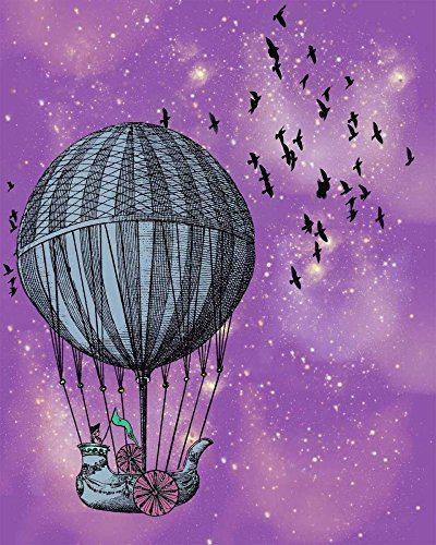 Posterazzi PDXDARC031SMALL Dream Balloon Photo Print, 18 x 24, Multi