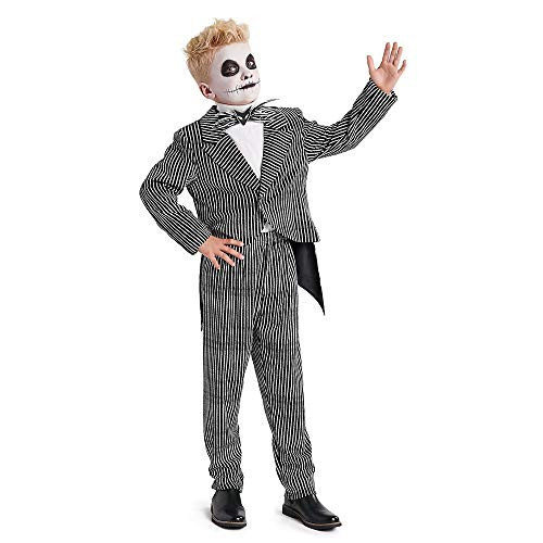 Disney Jack Skellington Costume for Kids - The Nightmare Before Christmas Size 3 Black