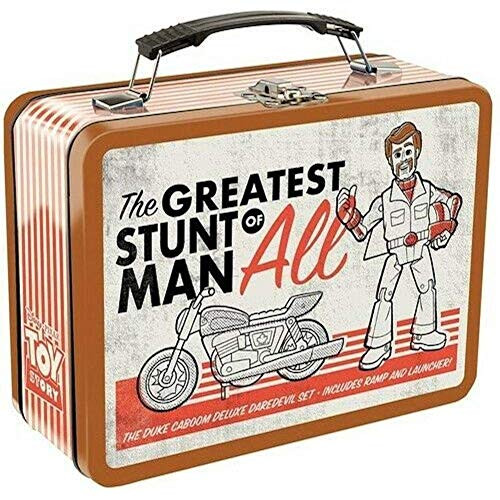 Vandor Disney Toy Story 4 Duke Caboom Large Tin Tote (86160)