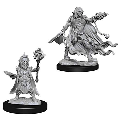 Dungeons & Dragons Pathfinder: Deep Cuts Unpainted Miniatures: Evil Wizards
