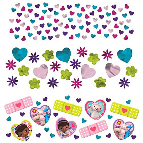 Doc McStuffins Confetti Birthday Party Value Pack Decoration (1 Piece), Multi Color, 1.2 oz.
