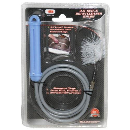 IIT 49730 Sink & Drain Cleaner Brush - 3.5 Feet