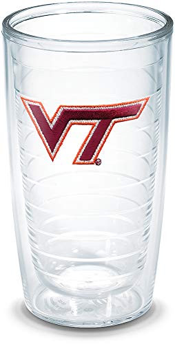Tervis Virginia Tech University Emblem Individual Tumbler, 16 oz, Clear - 1006858