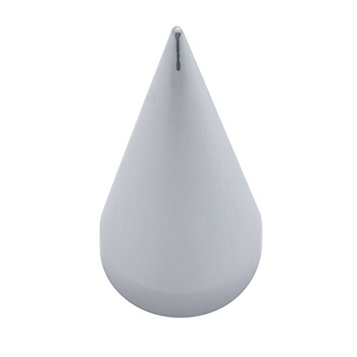 United Pacific 10780B Chrome Plastic 33MM X 4 1/2" Spike Thread-On Nut Cover