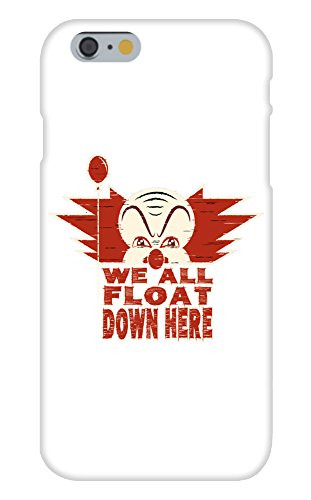 Apple iPhone 6+ (Plus) Custom Case White Plastic Snap On - We All Float Down Here Miniseries Book Movie Parody