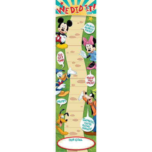 Eureka Mickey Goal Setting Vertical Banner