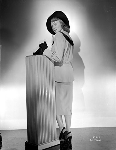 Eve Arden on Long Sleeve Top with Hat Side View Portrait Photo Print (8 x 10)