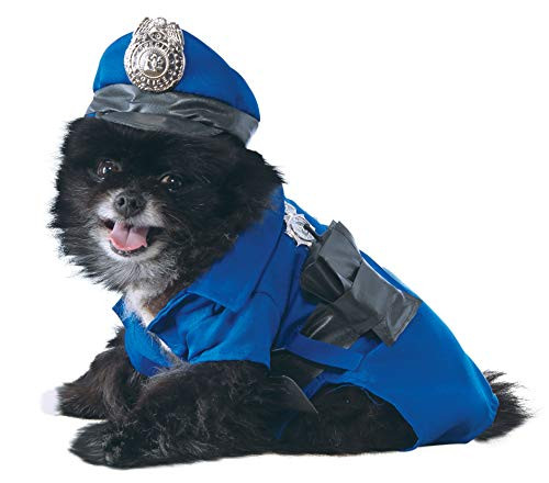 Rubie's Police Dog Pet Costume, Small
