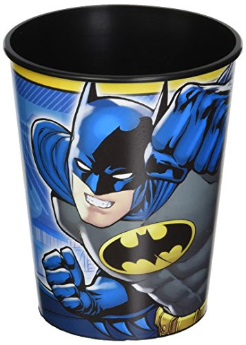 amscan (Amsdd Awesome Batman Birthday Party Favour Cups (Piece), Blue/Black, 12
