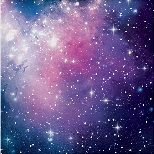 Creative Converting 336041 Galaxy Party Napkins, 6.5", Multicolor