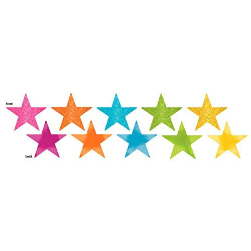 Star Cutouts | Multicolor | Party Decor | 40 Ct.