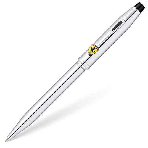 Cross Century II Collection for Scuderia Ferrari - Polished Chrome Ballpoint Pen