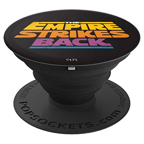 Star Wars The Empire Strikes Back Retro Movie Logo PopSockets Grip and Stand for Phones and Tablets