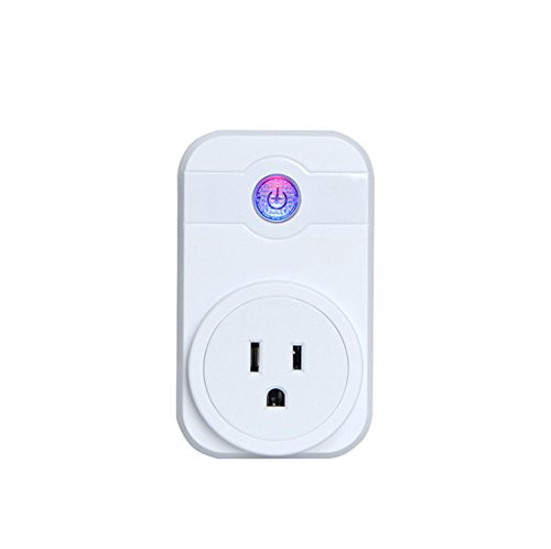Wifi Smart Plug Socket Adapter Remote Control Wireless Sockets Outlet Working with Amazon Alexa Google Home Voice Control with Timing Function for Android and IOS Devices