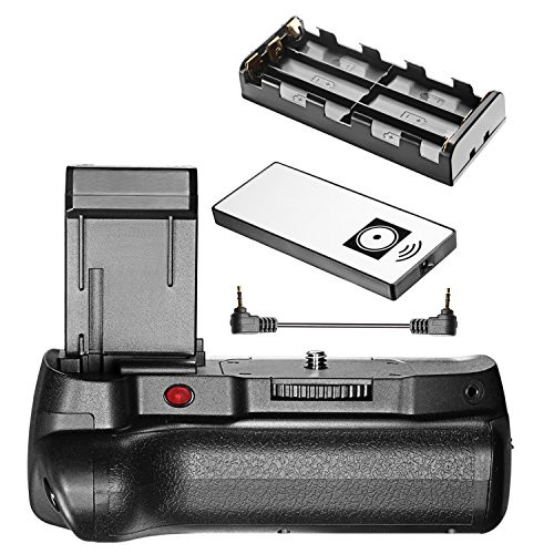 Neewer Infrared Remote Control Vertical Battery Grip Work with LP-E10 Battery for Canon 1100D 1200D 1300D/ Rebel T3 T5 T6 SLR Digital Camera