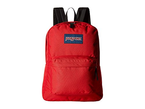 Jansport Superbreak Backpack, Black (T936) (Red) Jansport Superbreak Backpack, Black (T936) (Red)