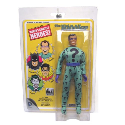 Animewild Riddler Retro MEGO Replica DC Comics Series 1 Action Figure