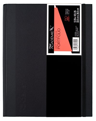 Mead Academie Art Portfolio, 13 x 10.25 Inches, 50 Sheet Capacity (97000)