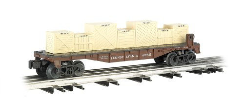 Williams by Bachmann Flat Car with Crates PRR - O Scale
