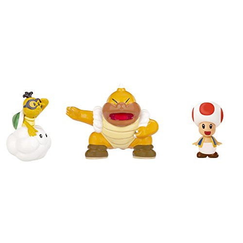 Nintendo Mario Bros U Micro Figure (3-Pack : Red Toad/Lakitu/Super Sumo Bros) Nintendo Mario Bros U Micro Figure (3-Pack : Red Toad/Lakitu/Super Sumo Bros)