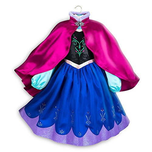 Disney Anna Costume for Kids - Frozen Size 9/10 Multi