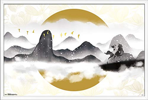 Trends International Disney Mulan - View Wall Poster, 22.375" x 34", White Framed Version