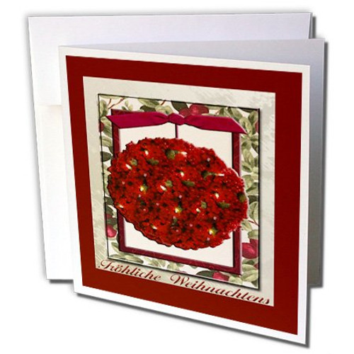 Fr??che Weihnachten, Merry Christmas in German - Greeting Card, 6 x 6 inches, single (gc_37018_5) Fr??che Weihnachten, Merry Christmas in German - Greeting Card, 6 x 6 inches, single (gc_37018_5)