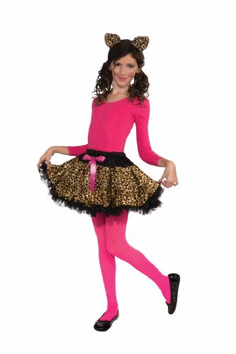Forum Novelties Leopard Print Tutu and Headband, Child Size
