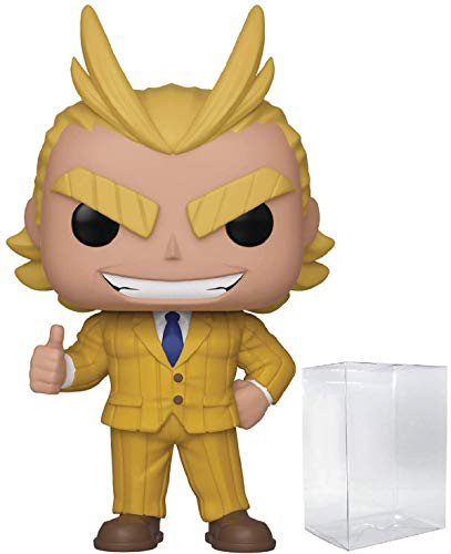 Funko Pop Anime: My Hero Academia - All Might (Teacher) Vinyl Figure (Includes Compatible Pop Box Protector Case)