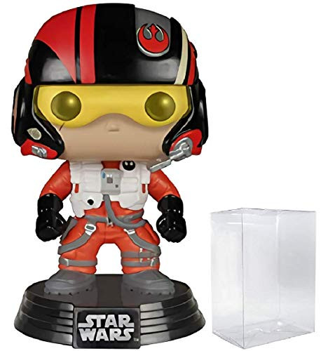 Star Wars: The Force Awakens - Poe Dameron in X-Wing Outfit Pop! Vinyl Figure (Includes Compatible Pop Box Protector Case)