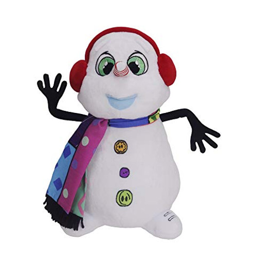 Reindeer In Here: Cane The Snowman with The Candy Cane Nose Big 13" Plush Toy Reindeer In Here: Cane The Snowman with The Candy Cane Nose Big 13" Plush Toy