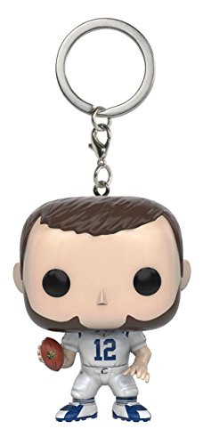 Funko POP Keychain: NFL - Andrew Luck Action Figure