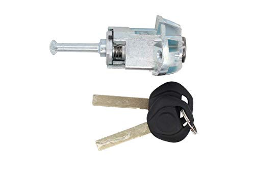 NewYall Front Left LH Driver Side Door Lock Cylinder Barrel w/ 2 Keys
