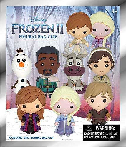 Disney Frozen 2 - 3D Foam Figural Bag Clip in Blind Bag