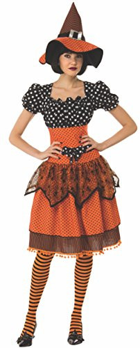 Rubie's Women's Polka Dot Witch, as Shown, Large