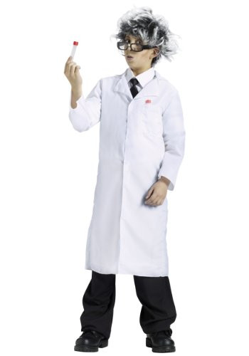 Fun World Lab Coat Costume, One Size, Multicolor