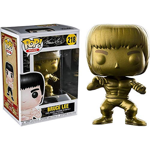 Funko Pop Movies: Gold Bruce Lee Collectible Figure, Multicolor Funko Pop Movies: Gold Bruce Lee Collectible Figure, Multicolor