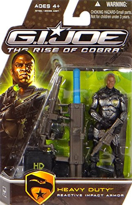 G.I. Joe The Rise of Cobra Movie Action Figure Heavy Duty (Reactive Impact Armor) 3.75 Inch G.I. Joe The Rise of Cobra Movie Action Figure Heavy Duty (Reactive Impact Armor) 3.75 Inch