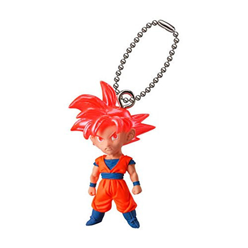 Re Bandai Gashapon Dragon Ball Udm Best 23 Figure Swing Keychain~God Son Goku