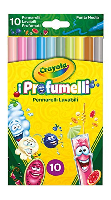 Crayola 10 Ct Silly Scents Washable Scented Markers Crayola 10 Ct Silly Scents Washable Scented Markers