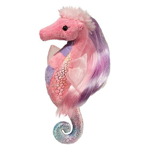 Douglas Calla Pink Seahorse Plush Stuffed Animals