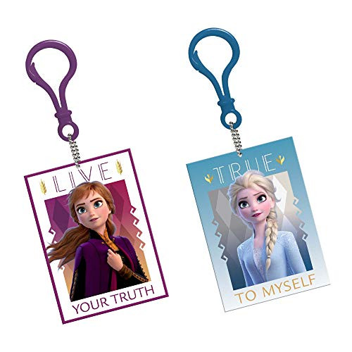 Frozen 2 Birthday, Clip-On Vinyl Keychains, Party Favor, 2.5" x 2", 8 Ct.